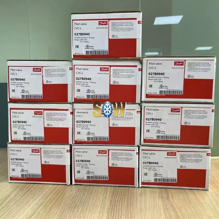 Danfoss Pilot valve, CVC-L, Pressure-operated pilot valve 027B0940