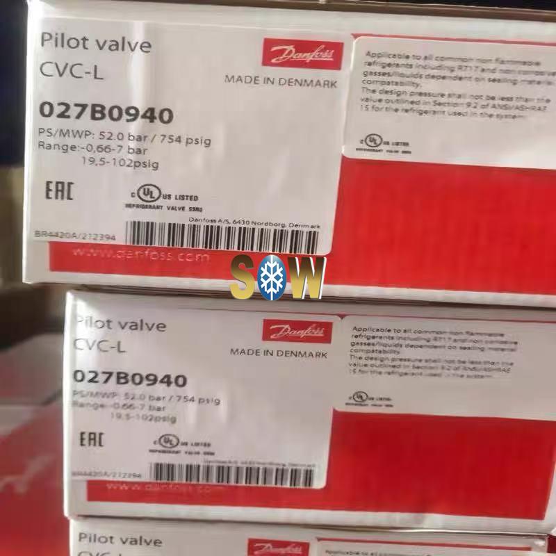 Danfoss Pilot valve, CVC-L, Pressure-operated pilot valve 027B0940