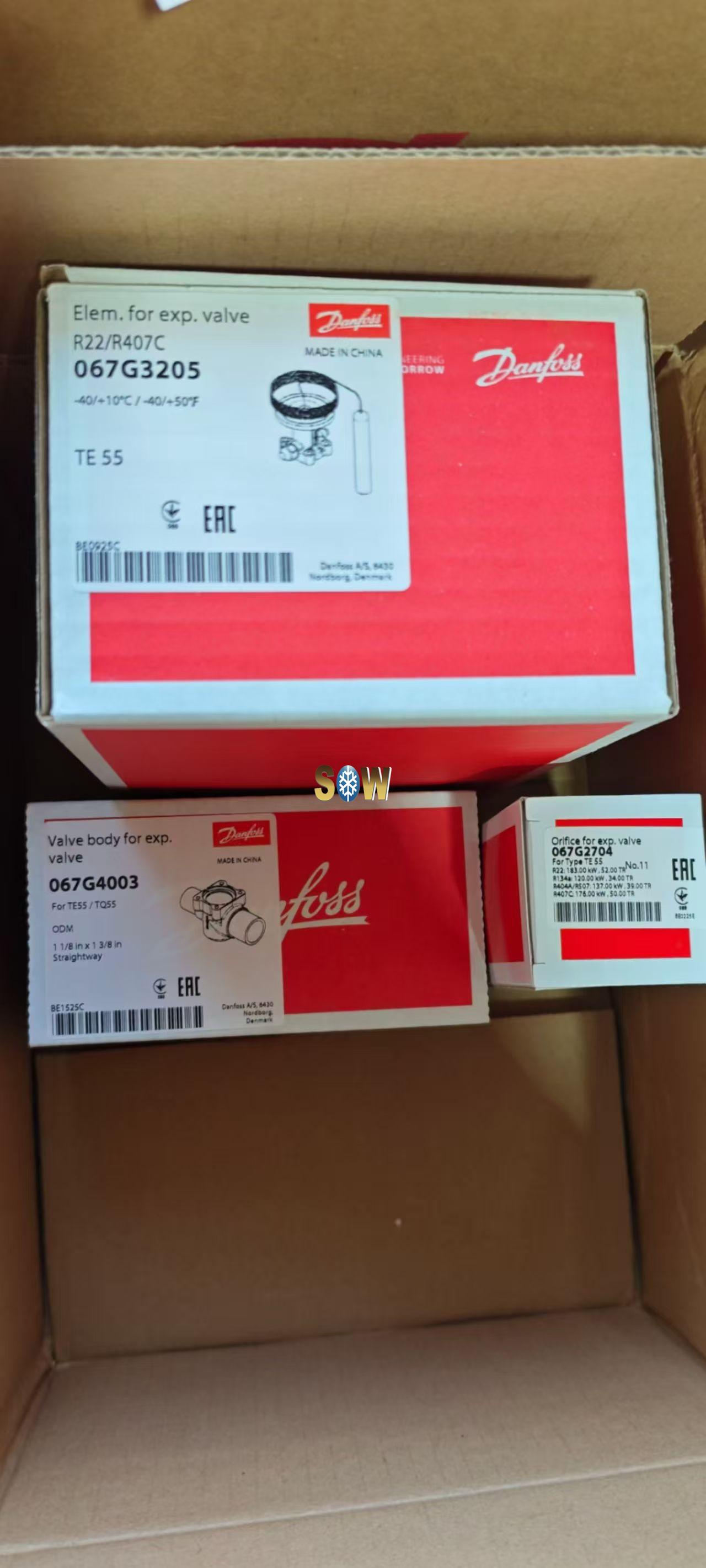 Danfoss Valve body for expansion valve, TEH, 067G4003