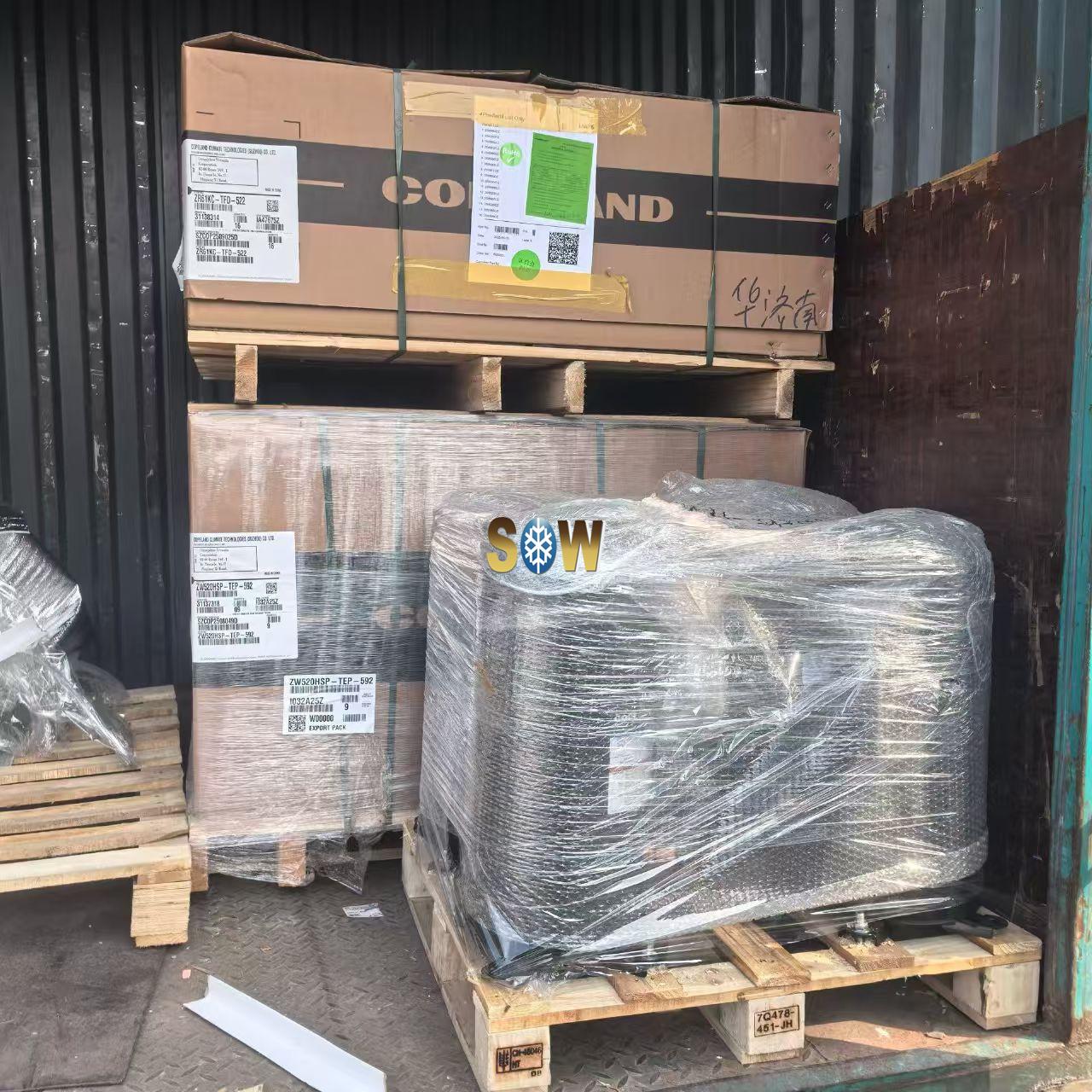 Emerson Copeland Hermetic Scroll Hot Water-Heat Pump Compressor ZW520HSP-TEP-522