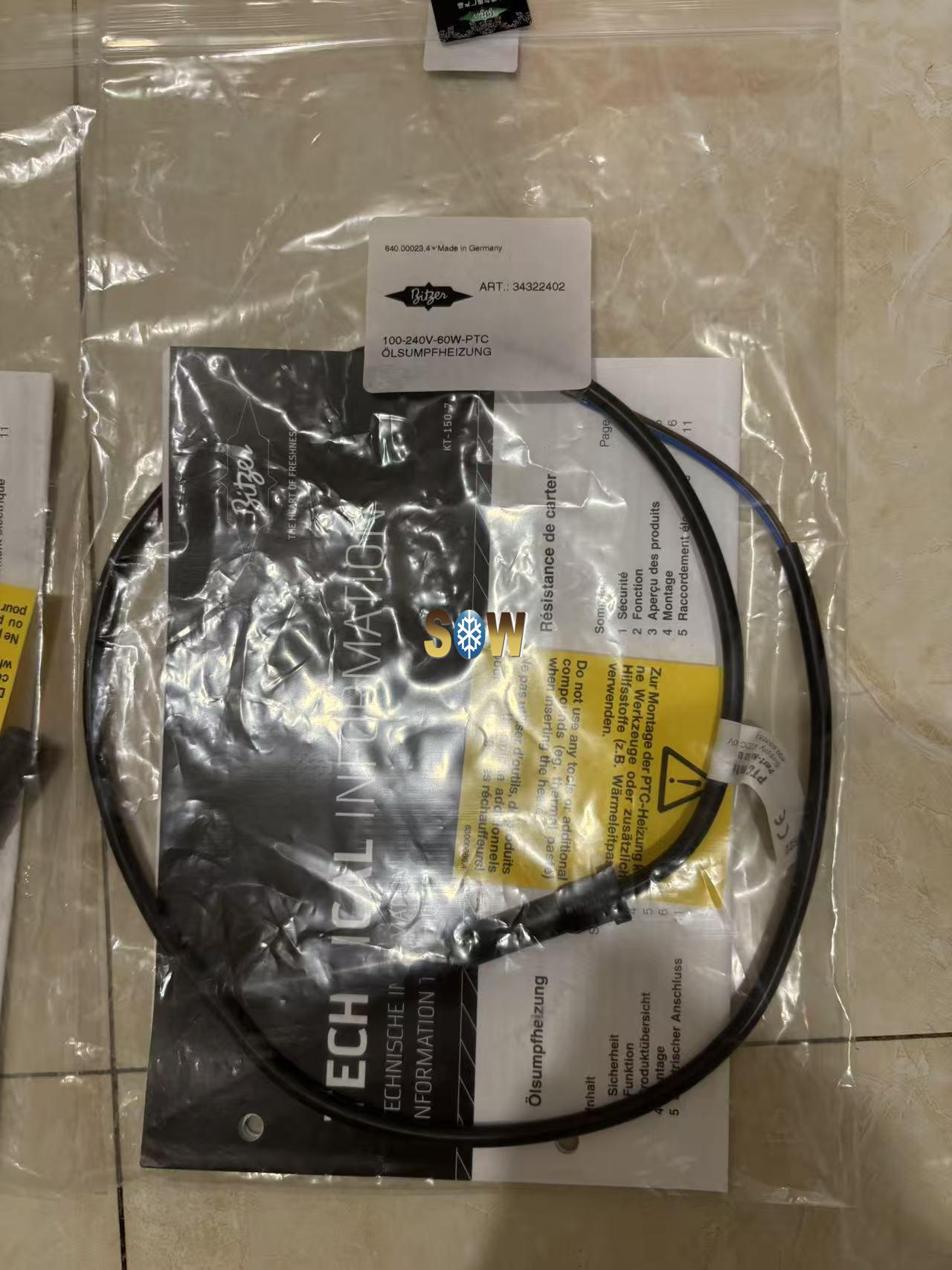 Bitzer Crankcase Heater 34322402