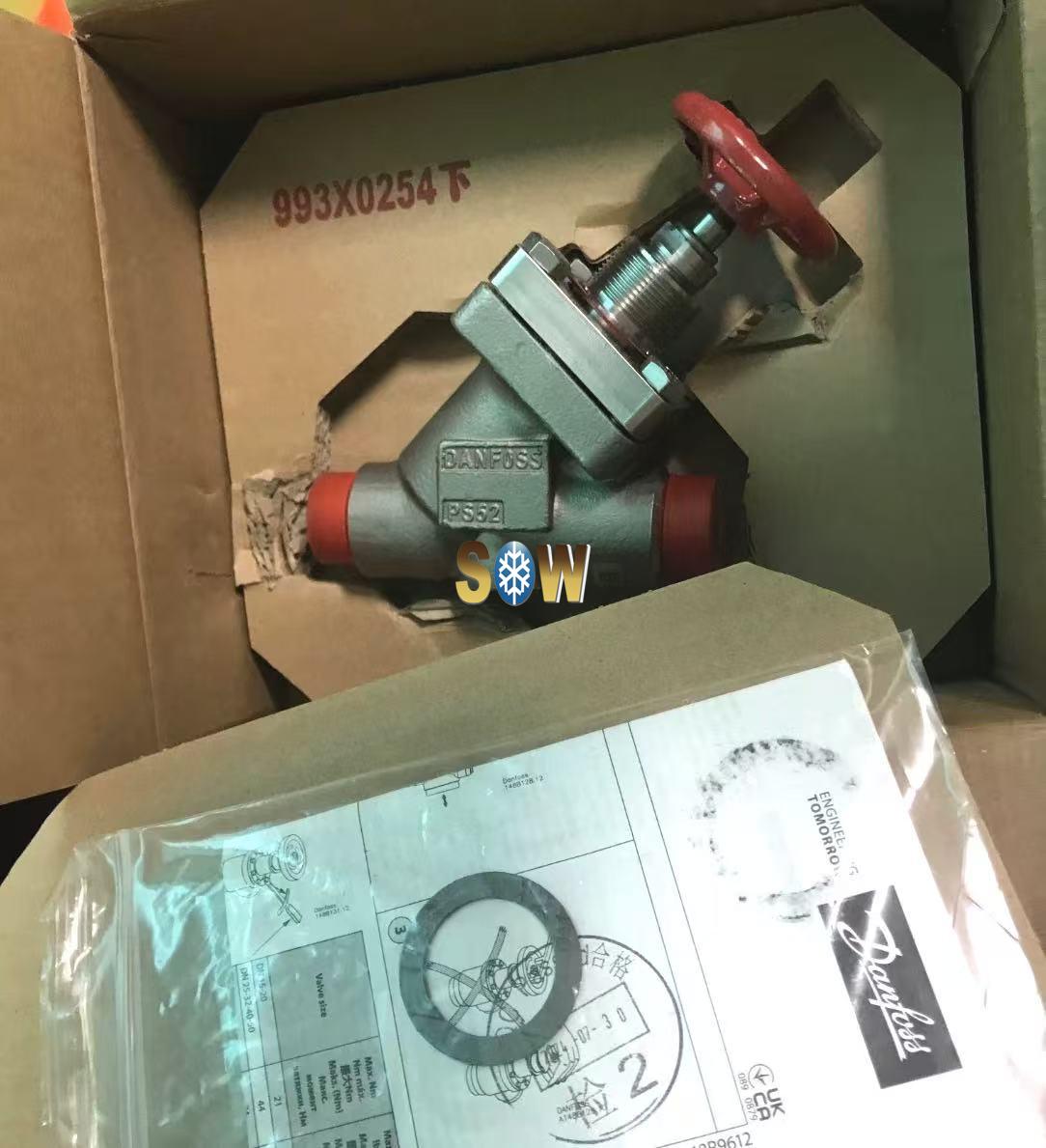 Danfoss Shut-off valve, SVA-S SS 25,148B5488