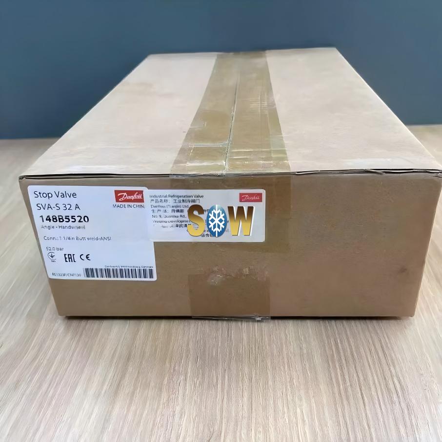 Danfoss Shut-off valve, SVA-S 32,148B5520