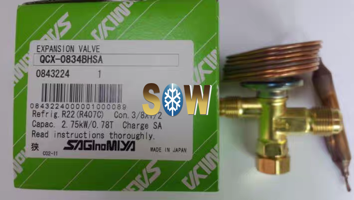 Saginomiya expansion valve QCX-0834BHSA