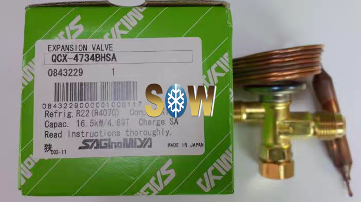 Saginomiya expansion valve QCX-4734BHSA
