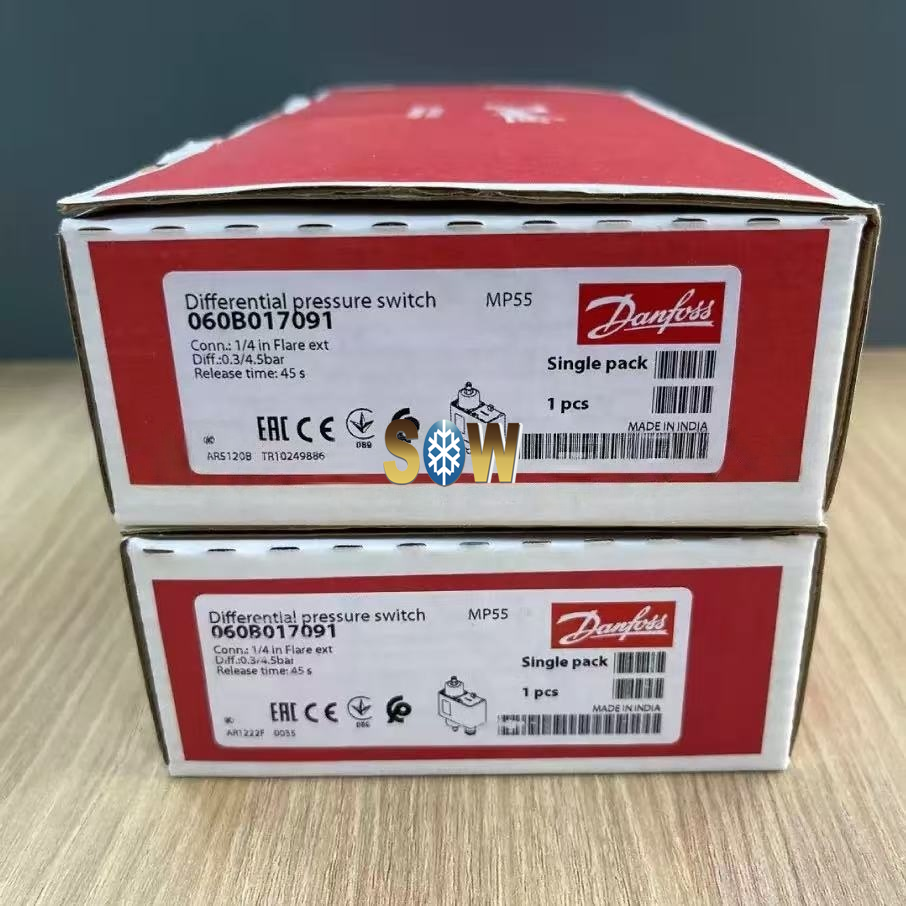 Danfoss Differential pressure switch, MP55 060B017091