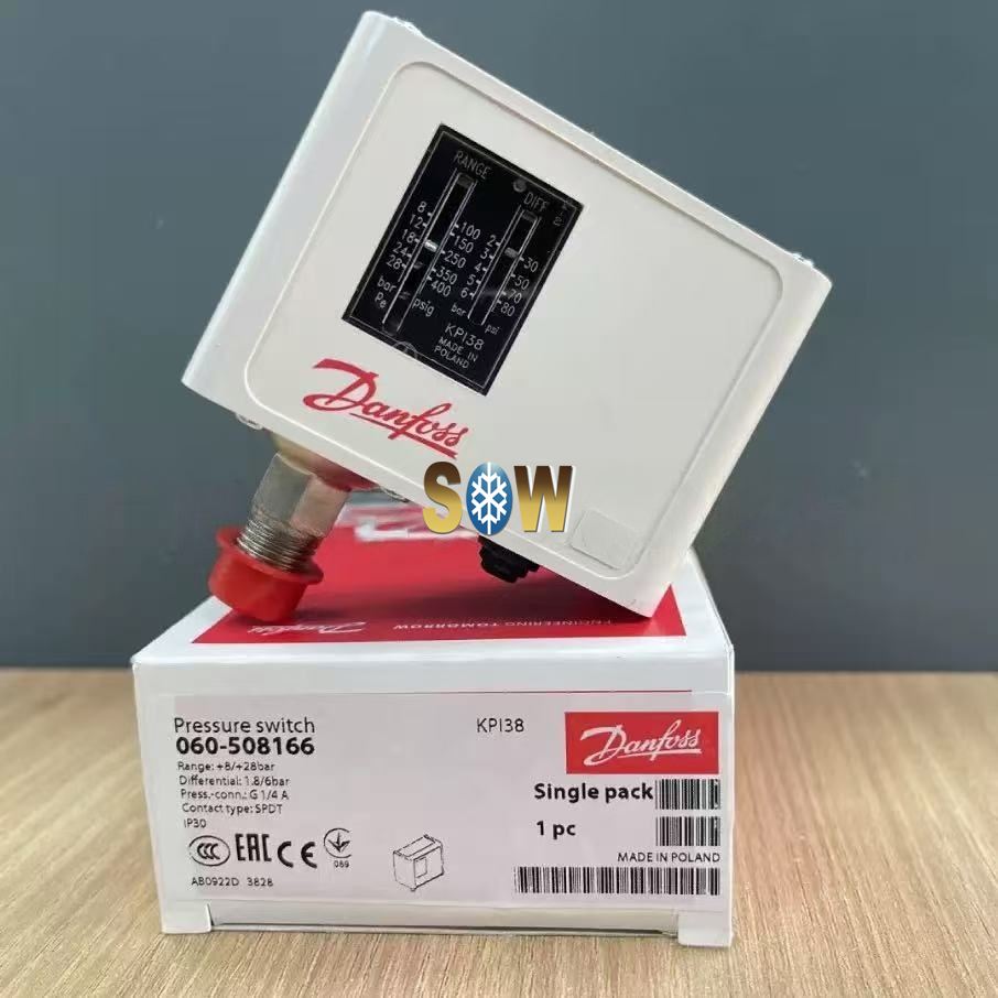 Danfoss Pressure switch, KPI38 060-508166