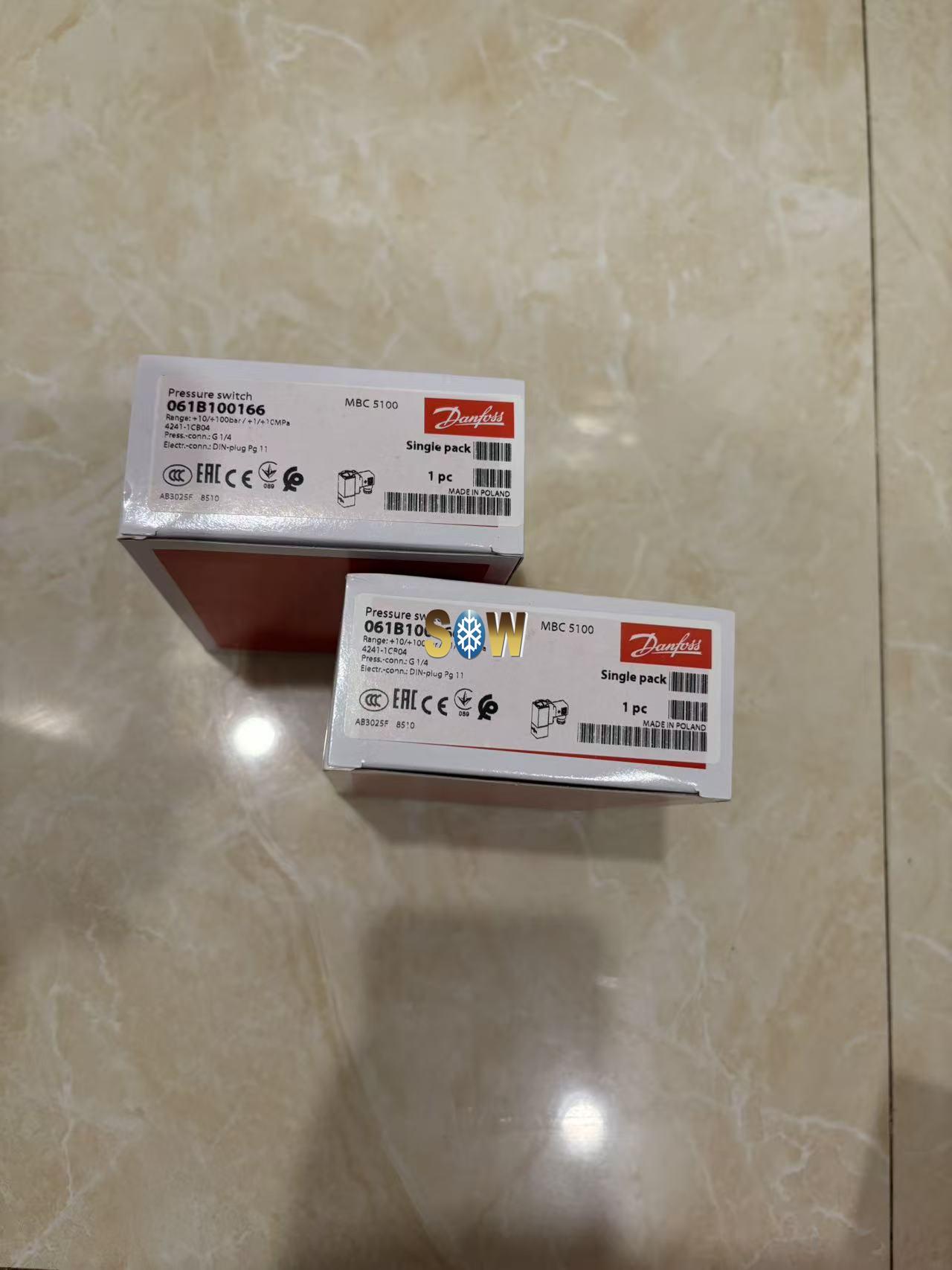 061B100166 Danfoss Pressure switch, MBC 5100
