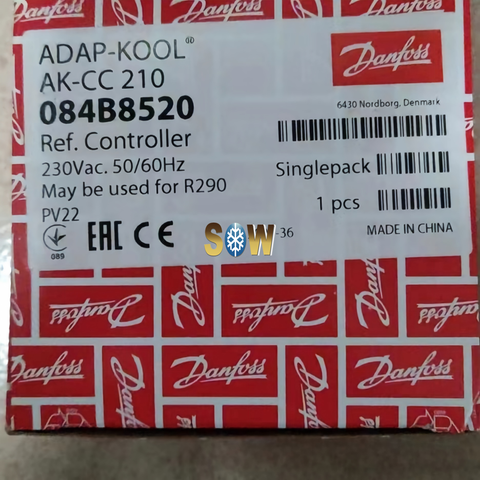 Danfoss Refrig appliance control (TXV), AK-CC 210 084B8520